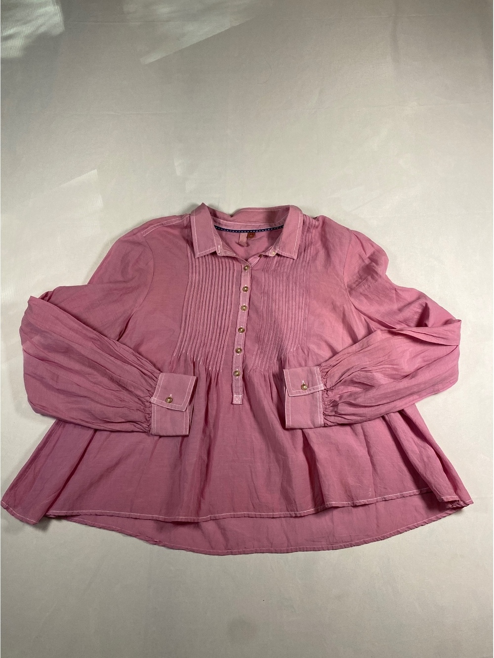Women’s Pilcro Flowy Long Sleeve Baby Doll Top Size M